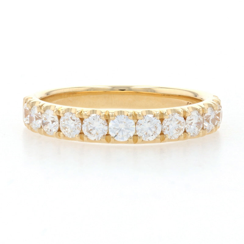.98ctw Diamond Band Yellow Yellow Gold