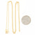 Yellow Gold Cable Chain Necklace 20" - 14k