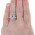 .44ct Aquamarine & Diamond Ring White Gold
