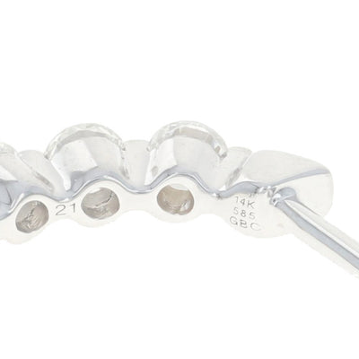 1.03ctw Diamond Earrings White Gold