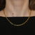 Paperclip Chain Necklace Gold Filled