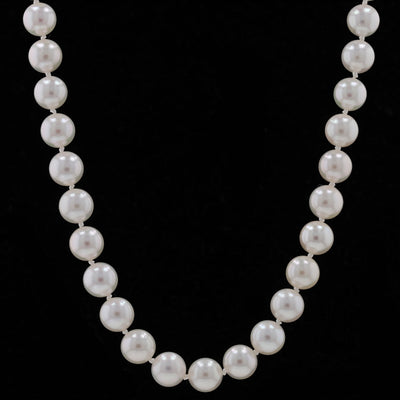 Akoya Pearl Necklace White Gold