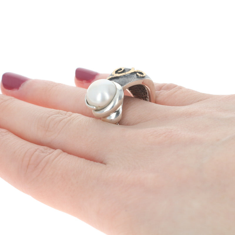 Bora Freshwater Pearl Sterling Silver Ring