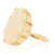 8.60ct Opal Ring Yellow Gold