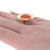 Coral Ring Yellow Gold
