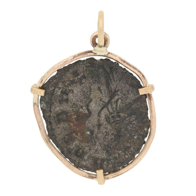 Ancient Roman Gallienus Coin Pendant
