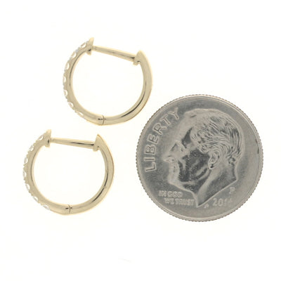 .30ctw Diamond Earrings Yellow Gold