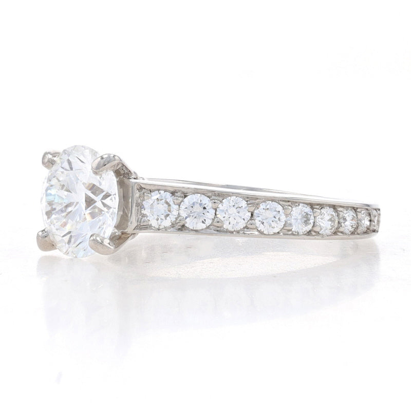 Cartier DESTINÉE Destinee Platinum 2.04 ct Round Diamond Engagement Ring Rt  $44K | eBay