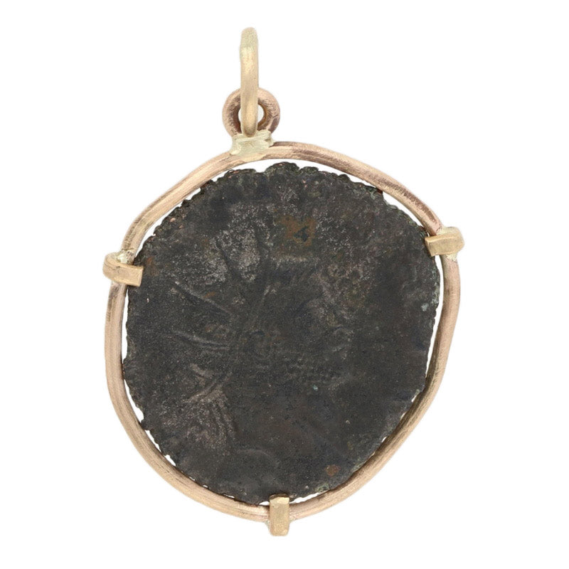 Ancient Roman Gallienus Coin Pendant