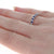 .60ctw Sapphire & Diamond Ring White Gold