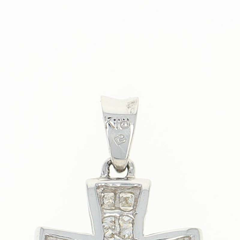 Composite Diamond Cross Pendant .69ctw