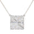 John Hardy .19ctw Pave Diamond Modern Chain Necklace Sterling Silver