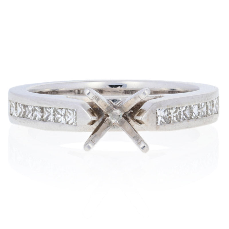 Semi-Mount Solitaire Engagement Ring .38ctw