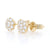 .50ctw Diamond Earrings Yellow Gold
