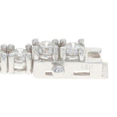 4.29ctw Diamond Bracelet White Gold