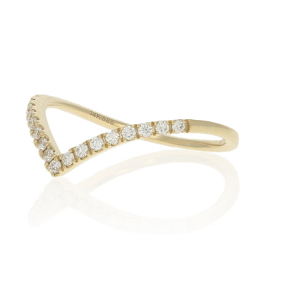 .19ctw Diamond Ring Yellow Gold