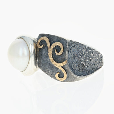 Bora Freshwater Pearl Sterling Silver Ring