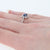 NEW Sapphire & Diamond Ring - 14k White Gold September .71ctw