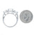 2.43ctw Diamond Ring Platinum