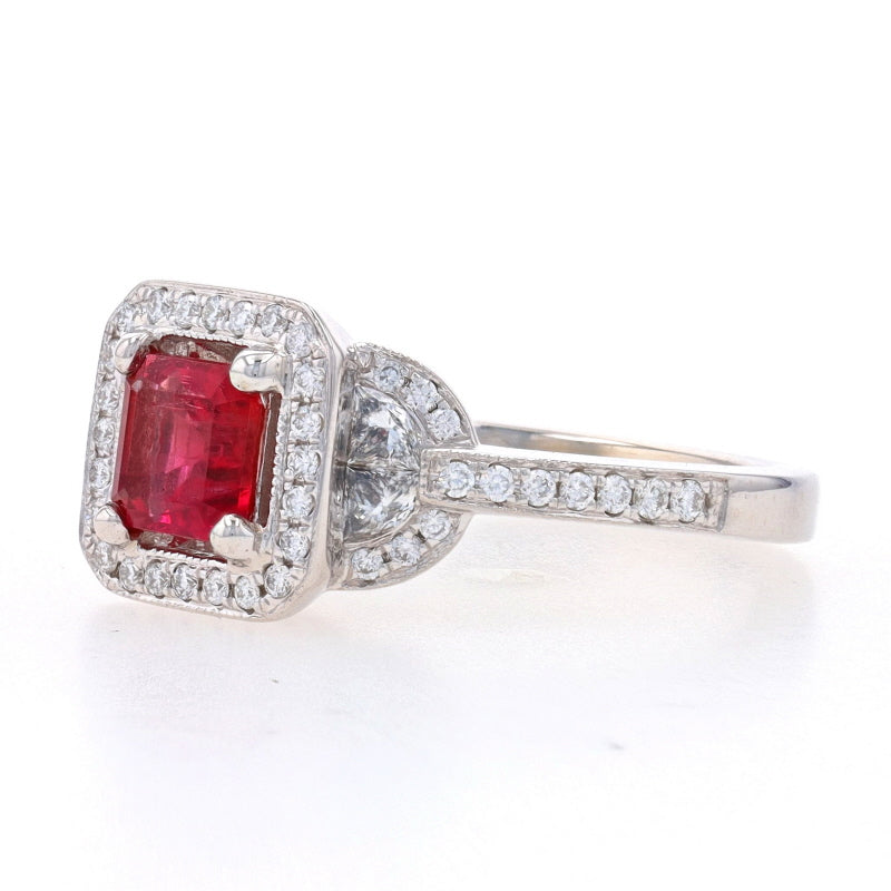 Cellacity Red Rectangle Ring | Red Ring Women Silver 925 | Rings 925 Silver  Zircons - Rings - Aliexpress