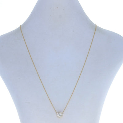 .92ctw Diamond Necklace Yellow Gold