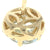 .94ctw Aquamarine & Diamond Earrings Yellow Gold