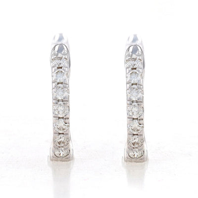 .14ctw Diamond Earrings White Gold