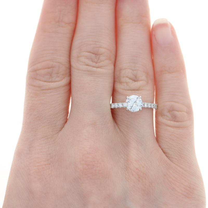 1.00ct Diamond Ring White Gold