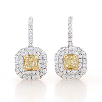 2.29ctw Diamond Earrings White Gold