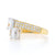 1.82ctw Diamond Ring Yellow Gold