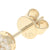 .25ctw Diamond Earrings Yellow Gold