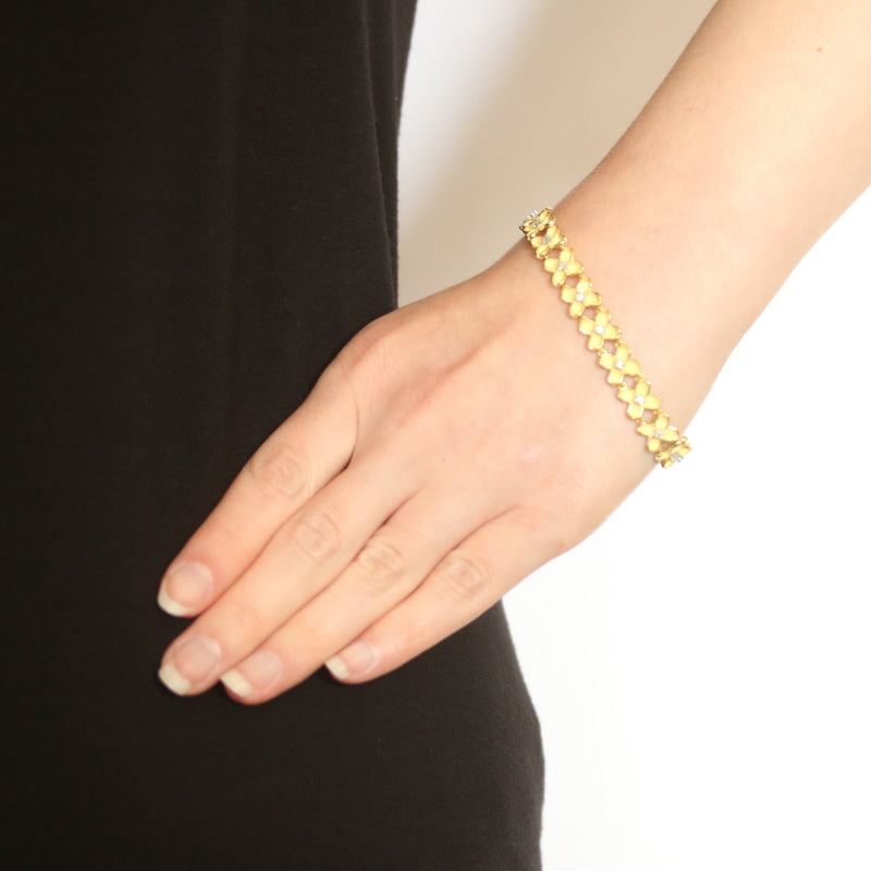 .50ctw Diamond Bracelet Yellow Gold
