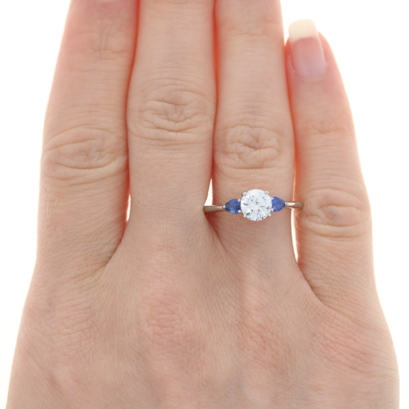 Semi-Mount Ring Platinum