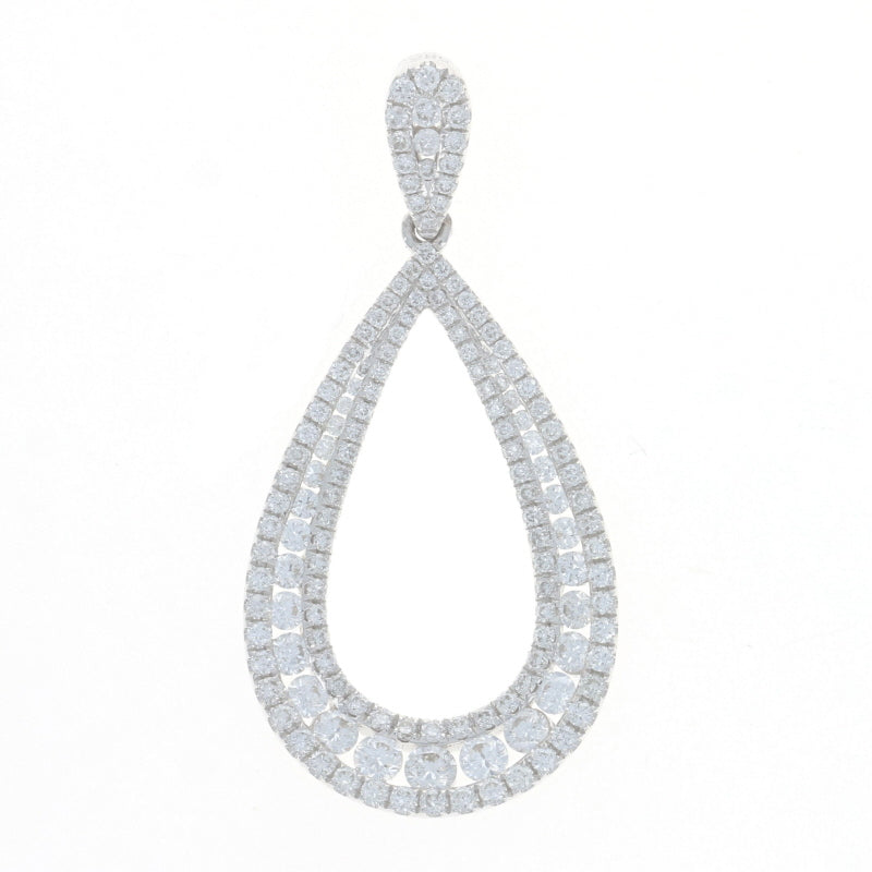 .99ctw Diamond Pendant White Gold