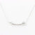 Curved Diamond Arrow Necklace .15ctw