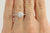 Diamond Halo Engagement Ring 1.52ctw