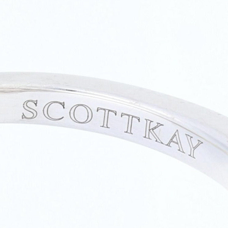 Scott Kay Oval Semi-Mount Halo Engagement Ring