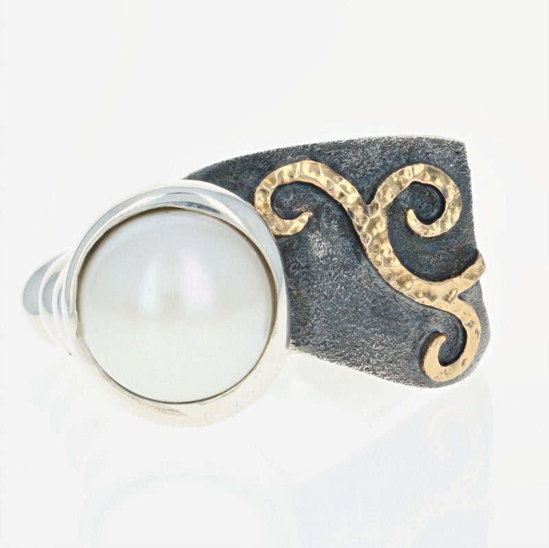 Bora Freshwater Pearl Sterling Silver Ring