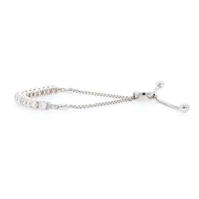 3.37ctw Diamond Bracelet White Gold