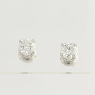 Diamond Stud Earrings 1.11ctw