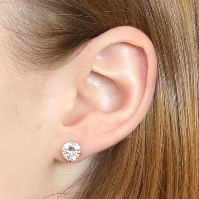 2.02ctw Diamond Earrings White Gold