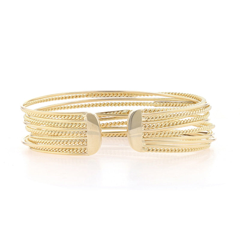 1.62ctw Diamond Bracelet Yellow Gold