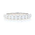 .86ctw Diamond French Set Ring White Gold