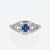 Sapphire & Diamond Ring  .74ctw