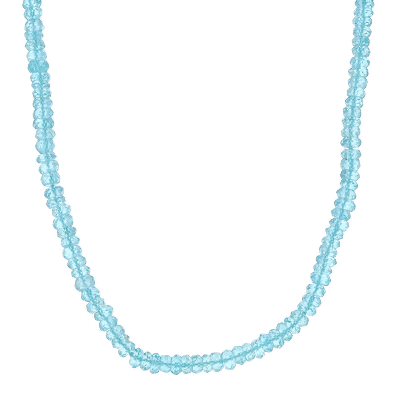Apatite Necklace Yellow Gold