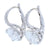 3.48ctw Diamond Earrings White Gold