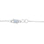 .98ct Aquamarine & Diamond Pendant Necklace White Gold