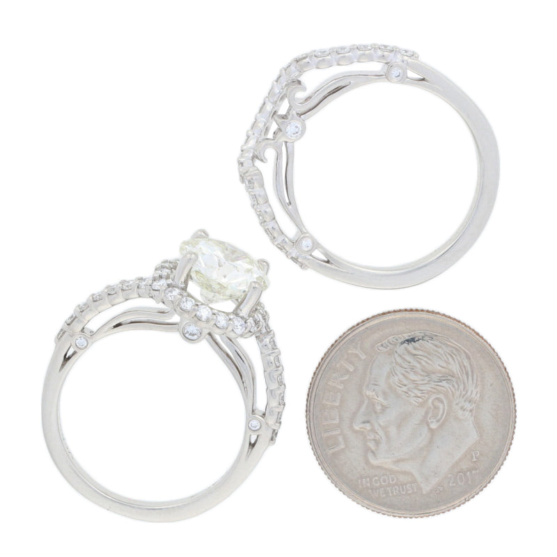 Verragio 2.06ct Diamond Engagement Ring & Wedding Band