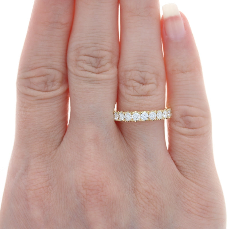 .98ctw Diamond Band Yellow Yellow Gold