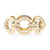 Circle Link Bracelet Yellow Gold